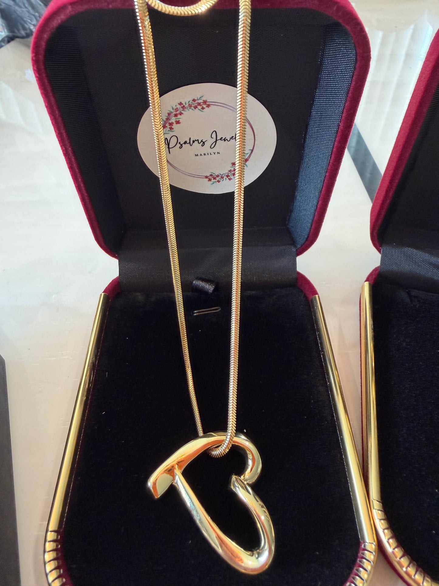 Snake chain with electro form pendant