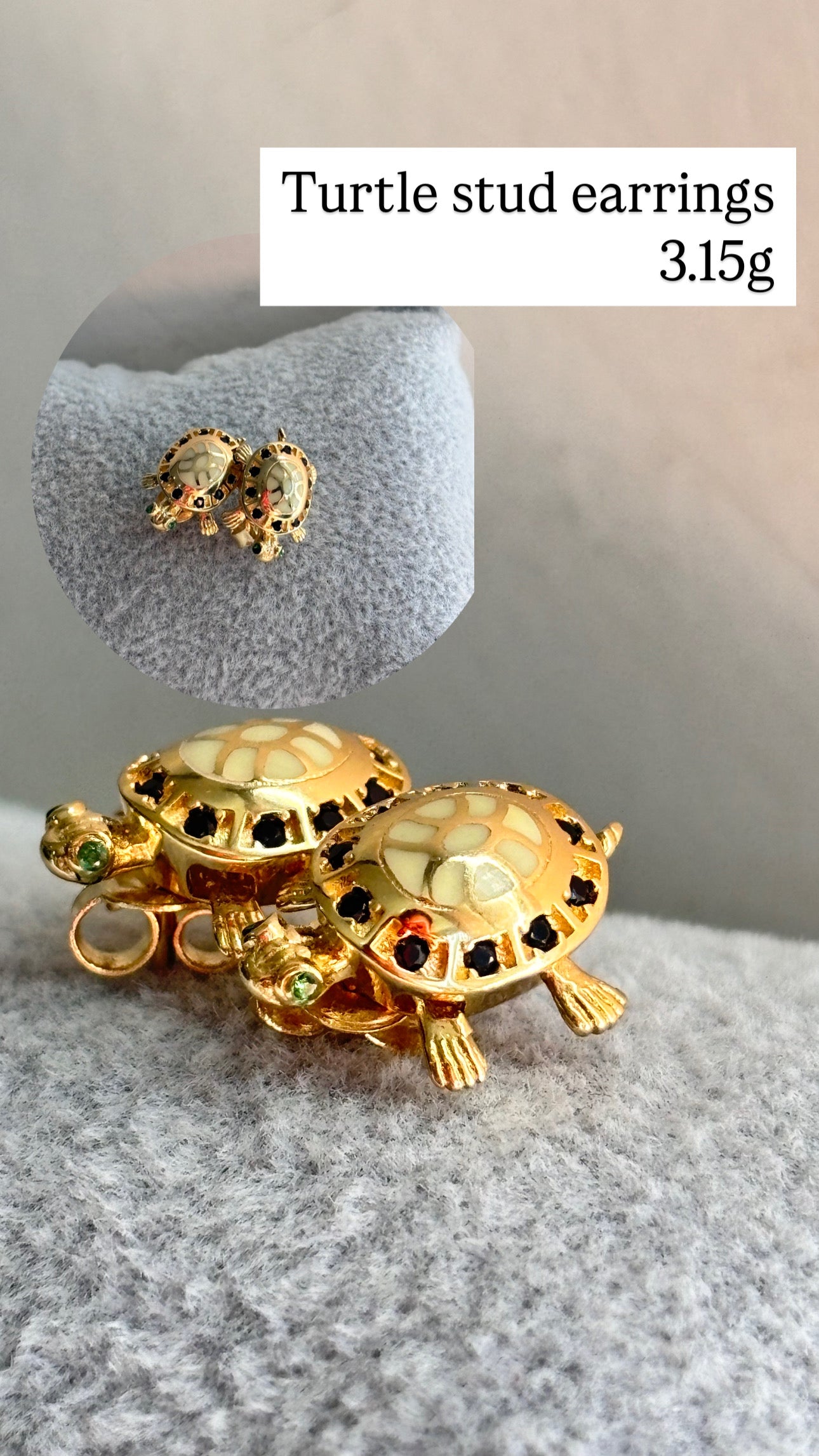 Turtle stud