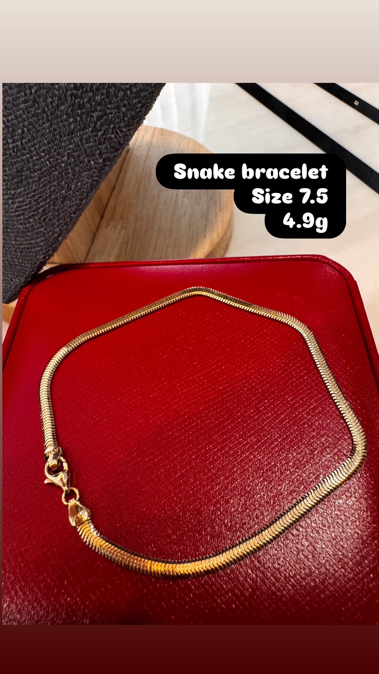 Snake bracelet