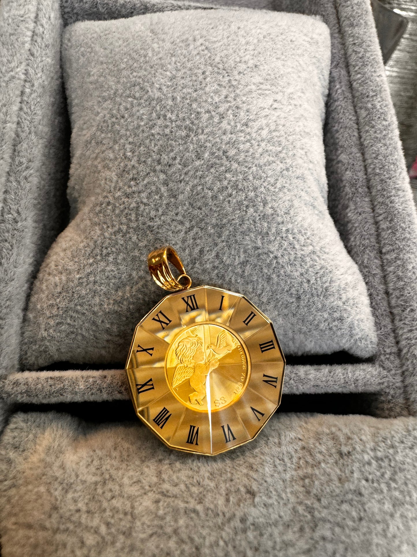 18k/24k combination pendant