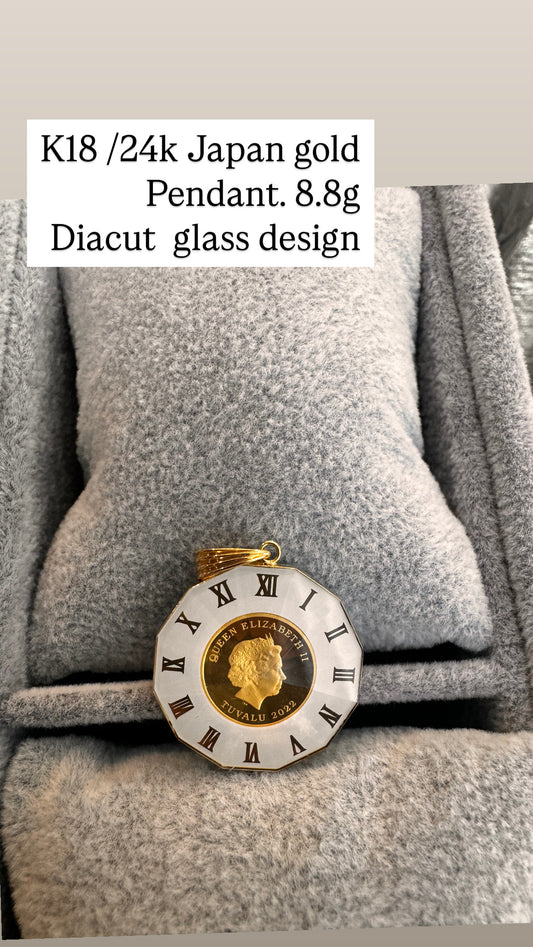 18k & 24k Japan pendant
