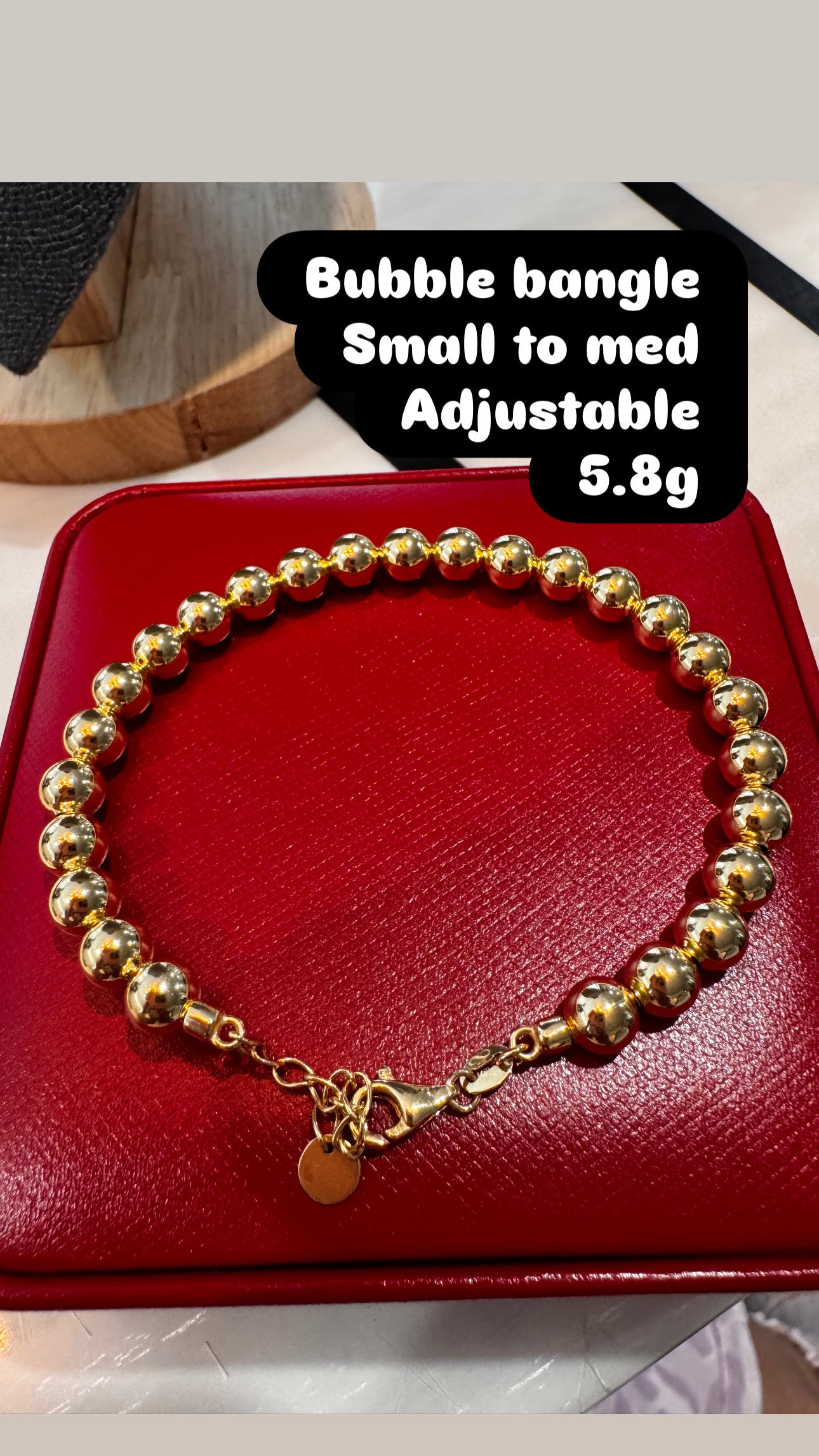 Bubble bangle