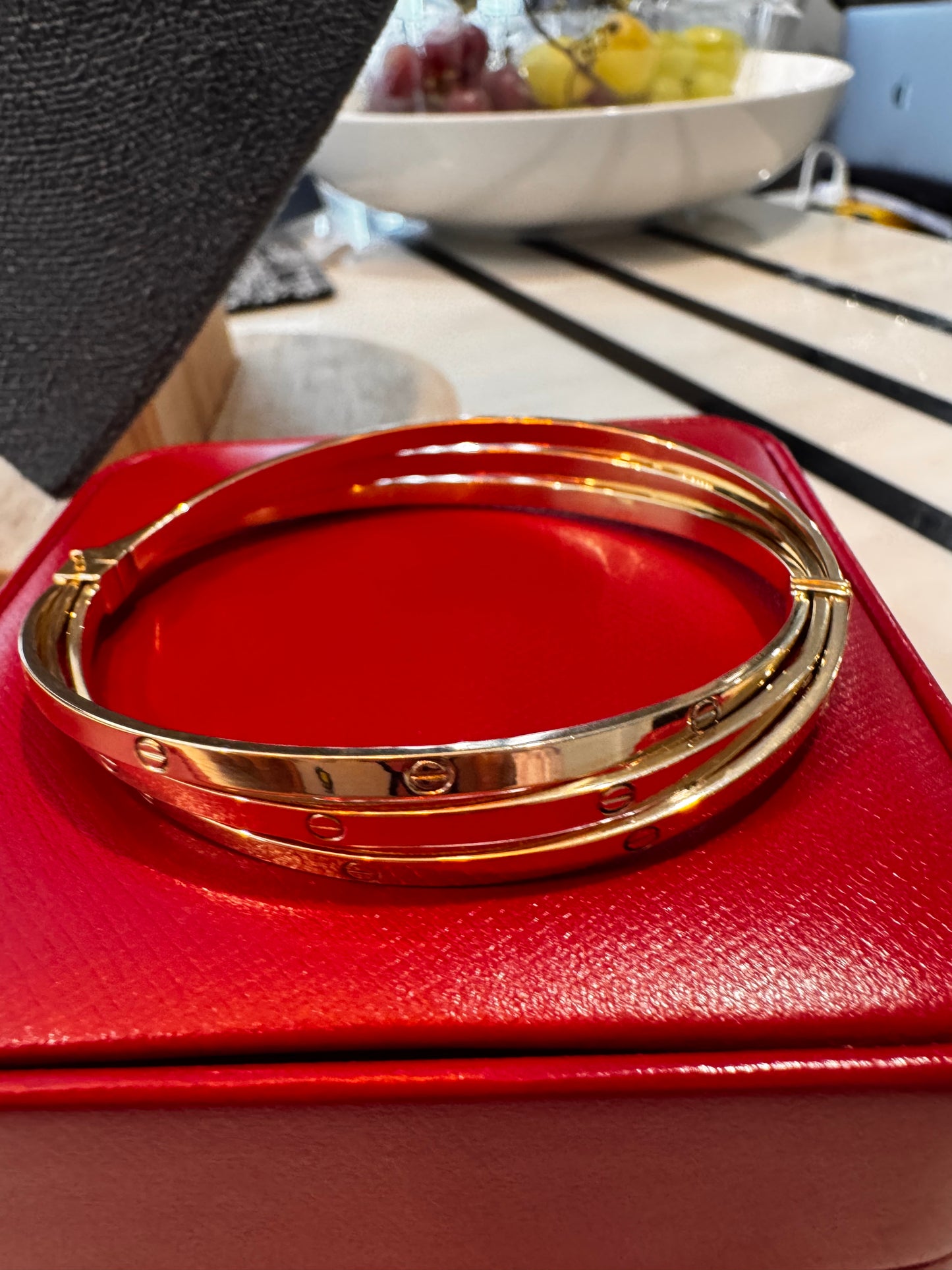 Triple  bangle in one