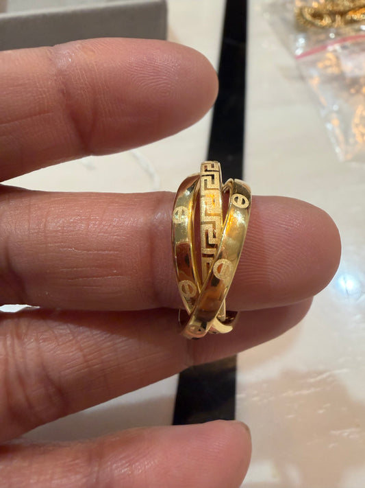 Trio ring 18k