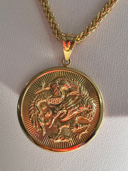 2 way 18k pendant