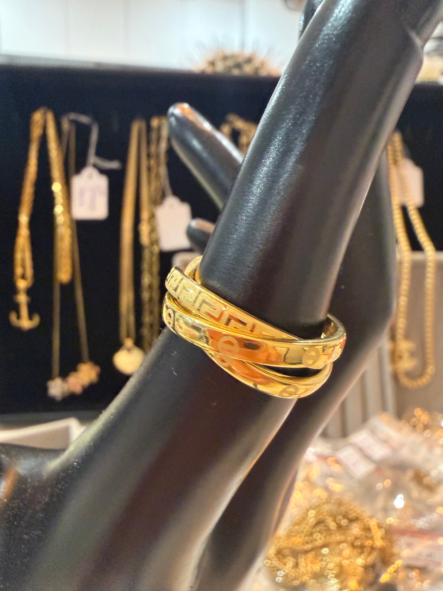 Trio ring 18k