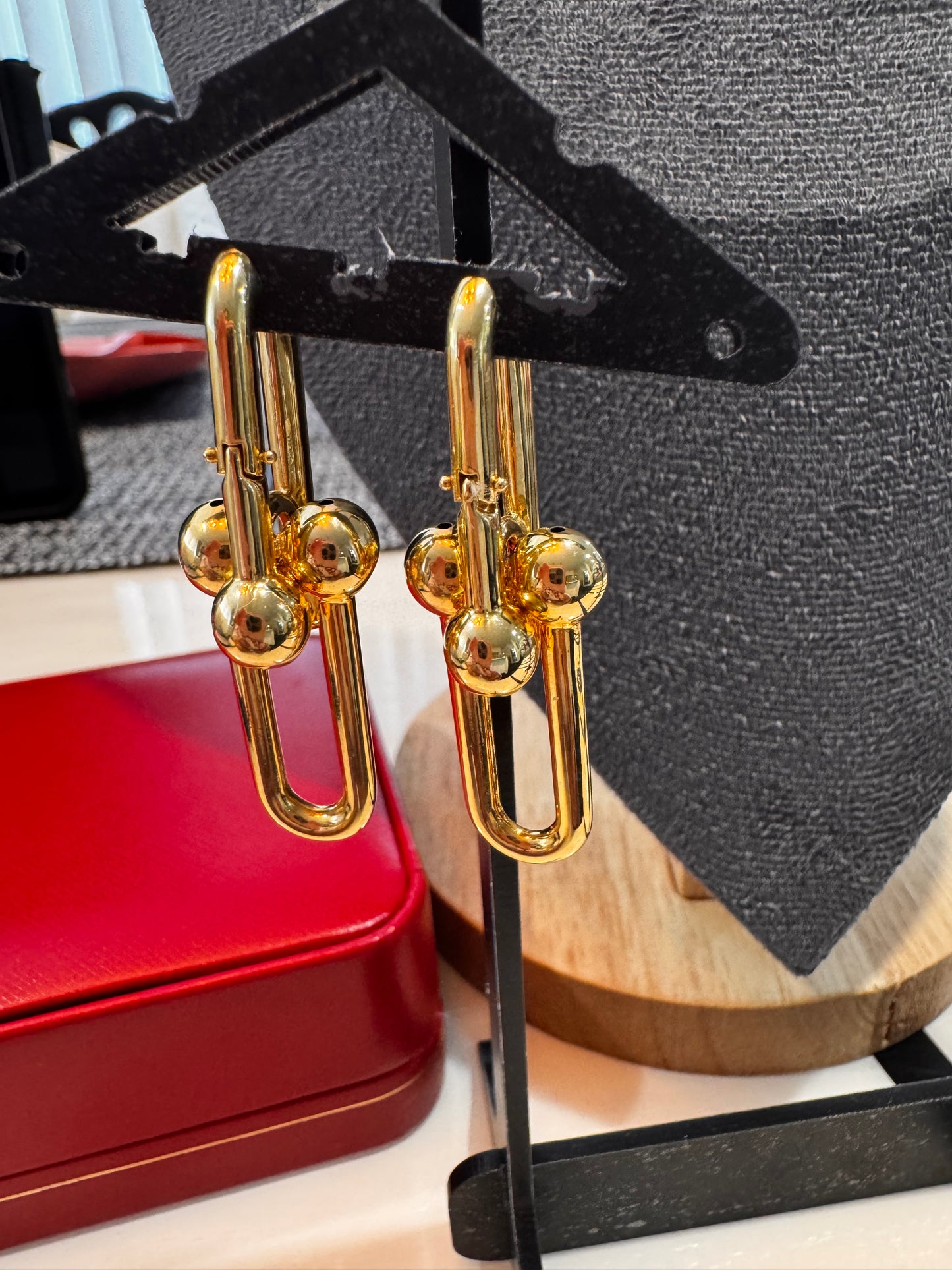 Chunky Hardware earrings