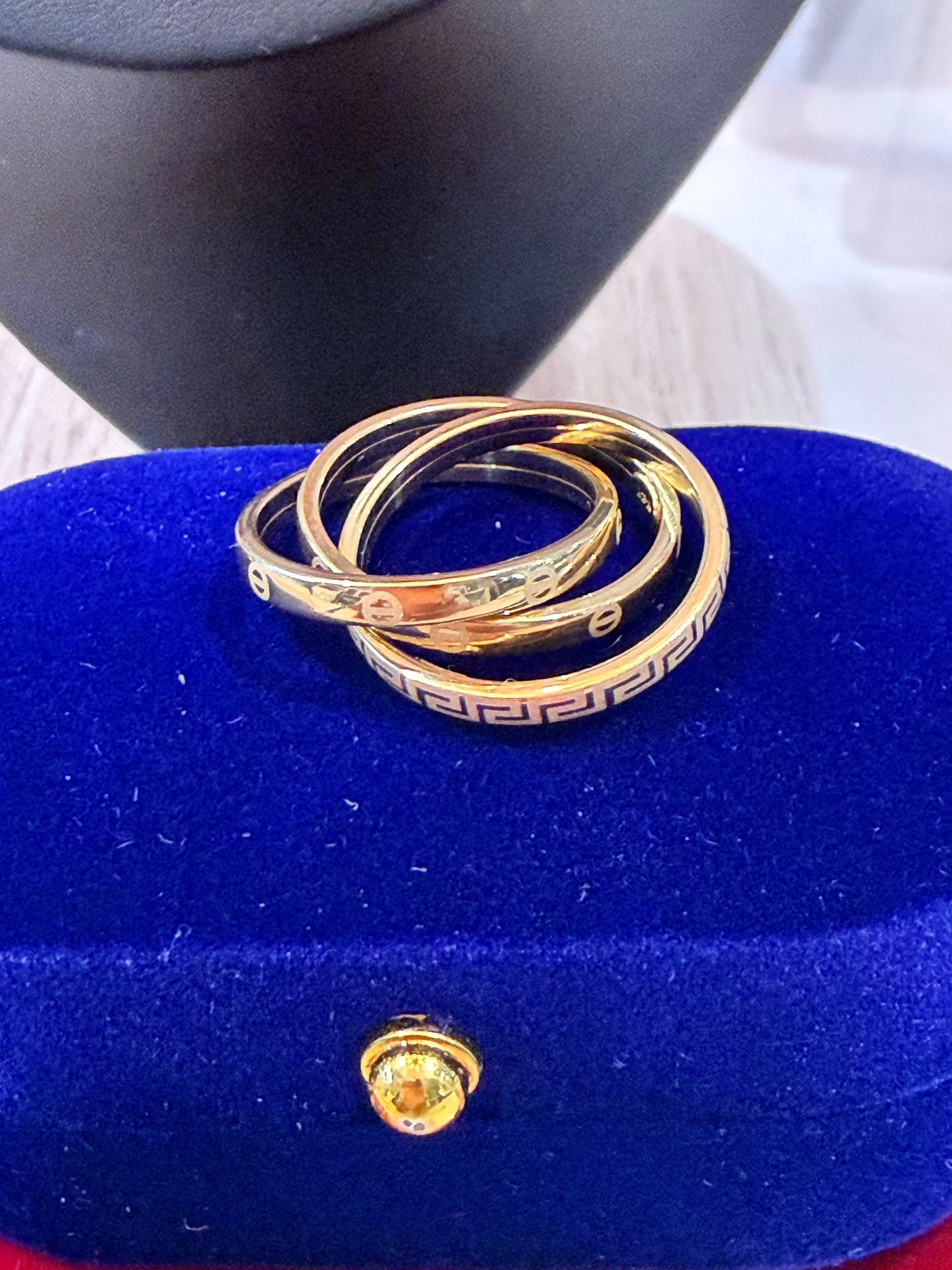 Trio ring 18k