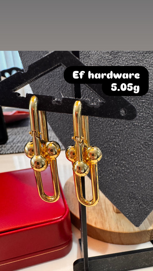 Chunky Hardware earrings