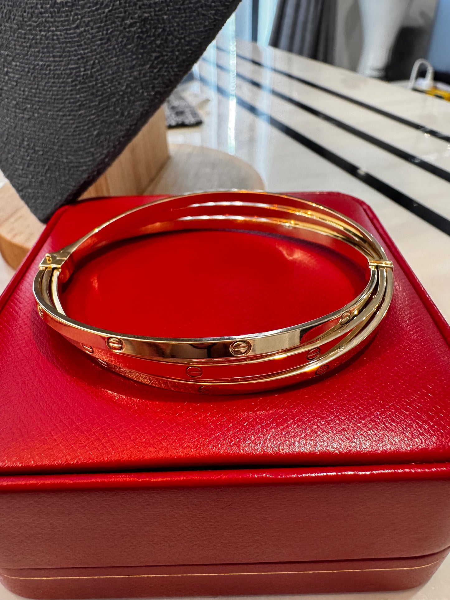 Triple  bangle in one