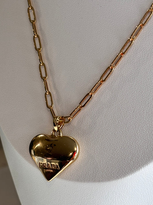 Medium size heart pendant
