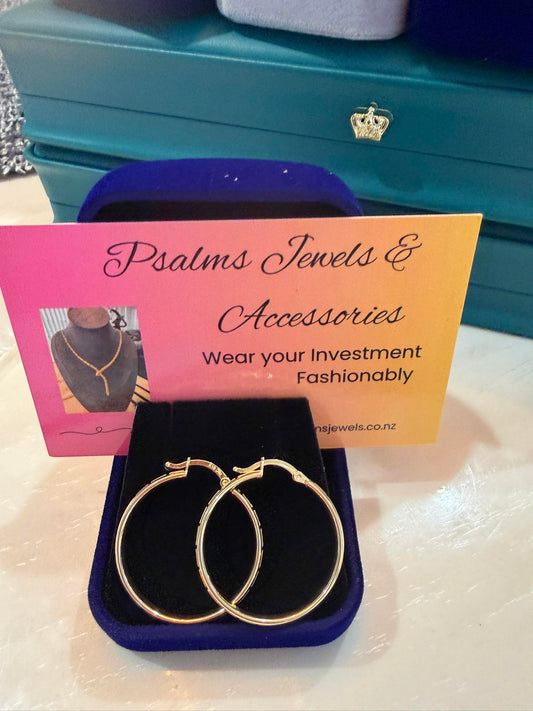 Loop fendi design earring